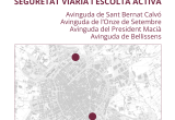 Plànol dels projectes de nous passos de vianants
