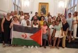 Recepció institucional als infants sahrauís que participen en el projecte «Vacances en Pau» Recepció institucional als infants sahrauís que participen en el projecte «Vacances en Pau»