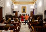 Recepció a les persones treballadores del pla d'ocupació municipal