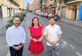Roda de premsa de presentació del projecte de transformació de l'Escultor Rocamora