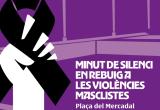 Imatge minut de silenci per feminicidi Imatge minut de silenci per feminicidi