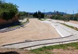 Imatge de les obres del camí del Roquís