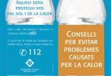 Portada Díptic consells onada de calor