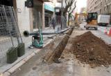 Obres aigües carrer Mare Molas Obres aigües carrer Mare Molas