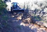 Treballs arranjament camins afectats per llevantada Treballs arranjament camins afectats per llevantada