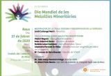 Flyer Xerrada Malalties Minoritàries