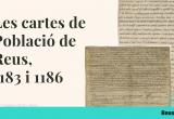 Cartes de població Cartes de població