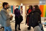 Visita del conseller de Treball, Afers Socials i Famílies, Chakir el Homrani al Punt d'Atenció a la Diversitat