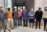 Visita d'obres al Centre Social El Roser
