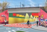 Imatge virtual del projecte de la millora del pont del barri Gaudí