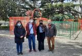 Laberint joc infantil al parc de Sant Jordi