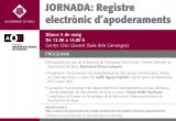 Jornada sobre el registre electrònic d'aporedaments