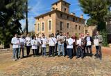 Foto de famíia de la presentació Jornades de l'Arròs Ganxet