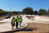 Visita d'obres parc del Lliscament