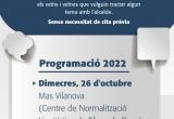 Cartell Converses amb l'alcalde