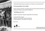 Invitació presentació del Fons Josep Maria Gort Sardà