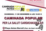 Cartell Caminada Marató TV3 2022
