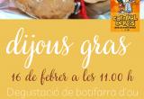 La botifarra d'ou es degusta el Dijous Gras al Mercat Central