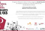 Invitació Dia Mundial de la Poesia CNL