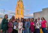 La corlal Canta amb el cor després d'un assaig