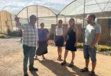 Visita de l'alcaldessa a l'Institut d'Horticultura