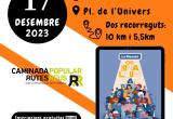 Cartell Caminada per la Marató
