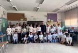 Visita programa cooperativisme escola Cèlia Artiga