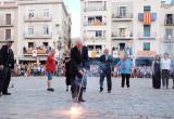 Isaac Sanromà encèn la primera Tronada de la Festa Major de Sant Pere 2019