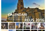 Portada clendari #festesreus 2016