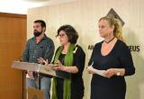 Imatge de la conferència de premsa sobre la festa major inclusiva