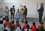 Imatge de la presentació de la campanya de reciclatge #jogroc a l'Escola Isabel Besora