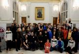Foto de família acte inaugural Reus Ciutat Bàsquet Català 2019