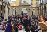 L'Àliga Petita, els gegants Fadrins i la Mulasseta han participat a l'espectacle L'Àliga Petita, els gegants Fadrins i la Mulasseta han participat a l'espectacle