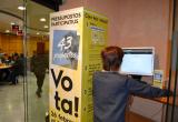 Imatge d'un punt de votació dels Pressupostos participatius Imatge d'un punt de votació dels Pressupostos participatius