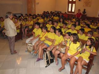 Recepció als participants a les colònies Summer Camp