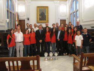 L’alcalde rep l’equip femení del Reus Deportiu