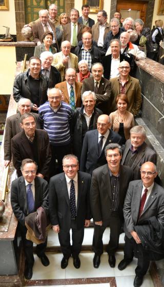 Recepció institucional a la Secció Filològica de l’IEC