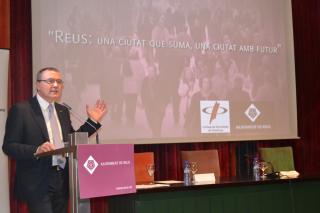 «Reus: una ciutat que suma, una ciutat amb futur», conferència anual de l’alcalde