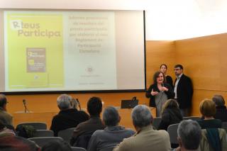 Foto de la sessió de retorn del procés de participació