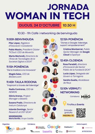 Cartell Jornada Women in Tech