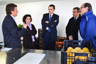 Visita del director de l'Agència de Residus a les instal·lacions del Taller Baix Camp.