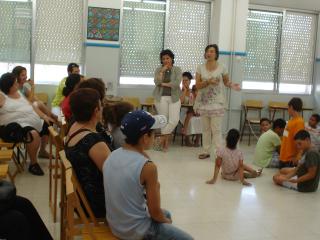 Imatge de la cloenda del casal d'estiu de Sant Josep Obrer.