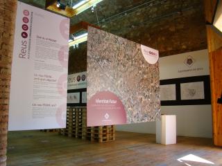 Imatge de l'exposició de l'avanç de POUM.