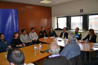 Reunió constitutiva de la Taula de Mobilitat.