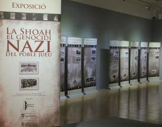 Imatge de l'exposició «La Shoah», al Museu d'Art i Història de Reus.