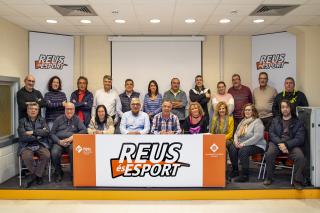 Imatge de la presentació de l'Associació de Voluntaris Esportius Reus