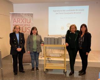 La família Casajuana Briansó fa cessió de la documentació familiar a l’Arxiu Municipal de Reus