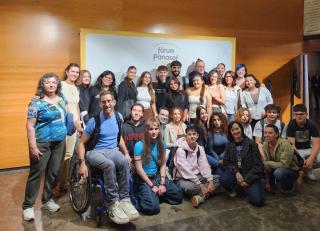 Grup d'estudiants FP funerari