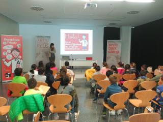 Visita dels alumnes de l'escola Sant Josep