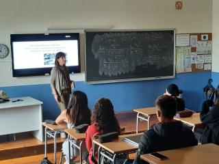 Aula de l'IES Salvador Vilaseca